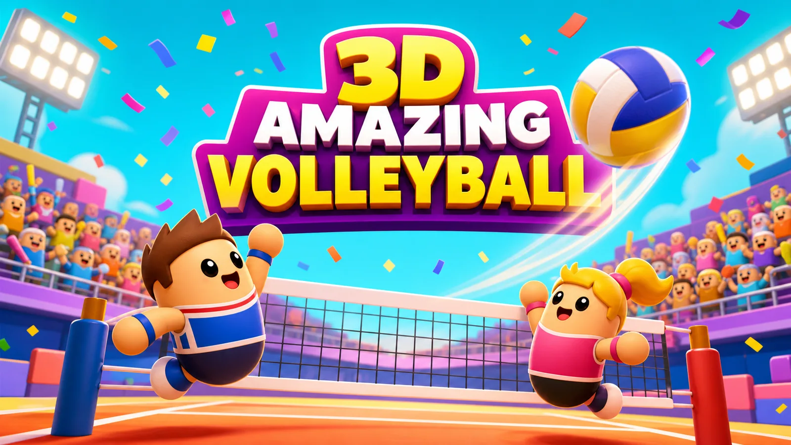 3D Amazing Volleyball
