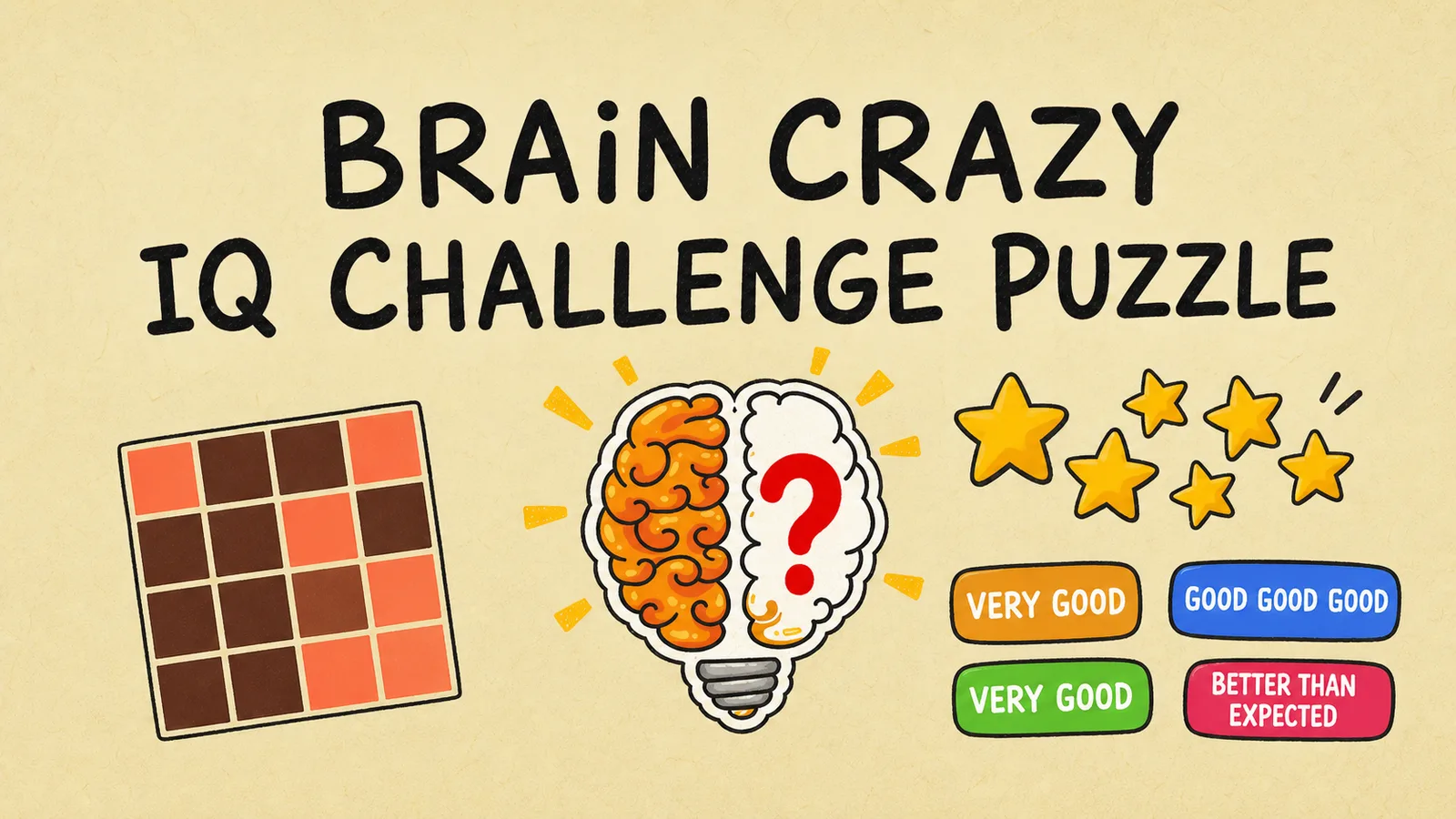 Brain Crazy Iq Challenge Puzzle
