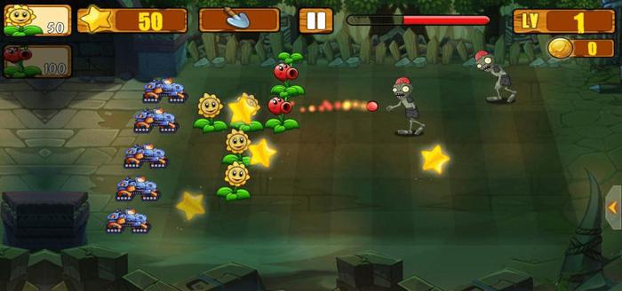 Angry Plants Fighting Source Code