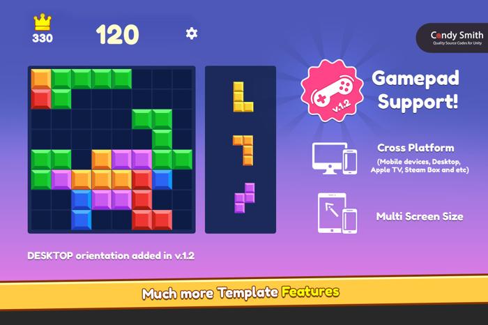 Blocks Puzzle Game Toolkit