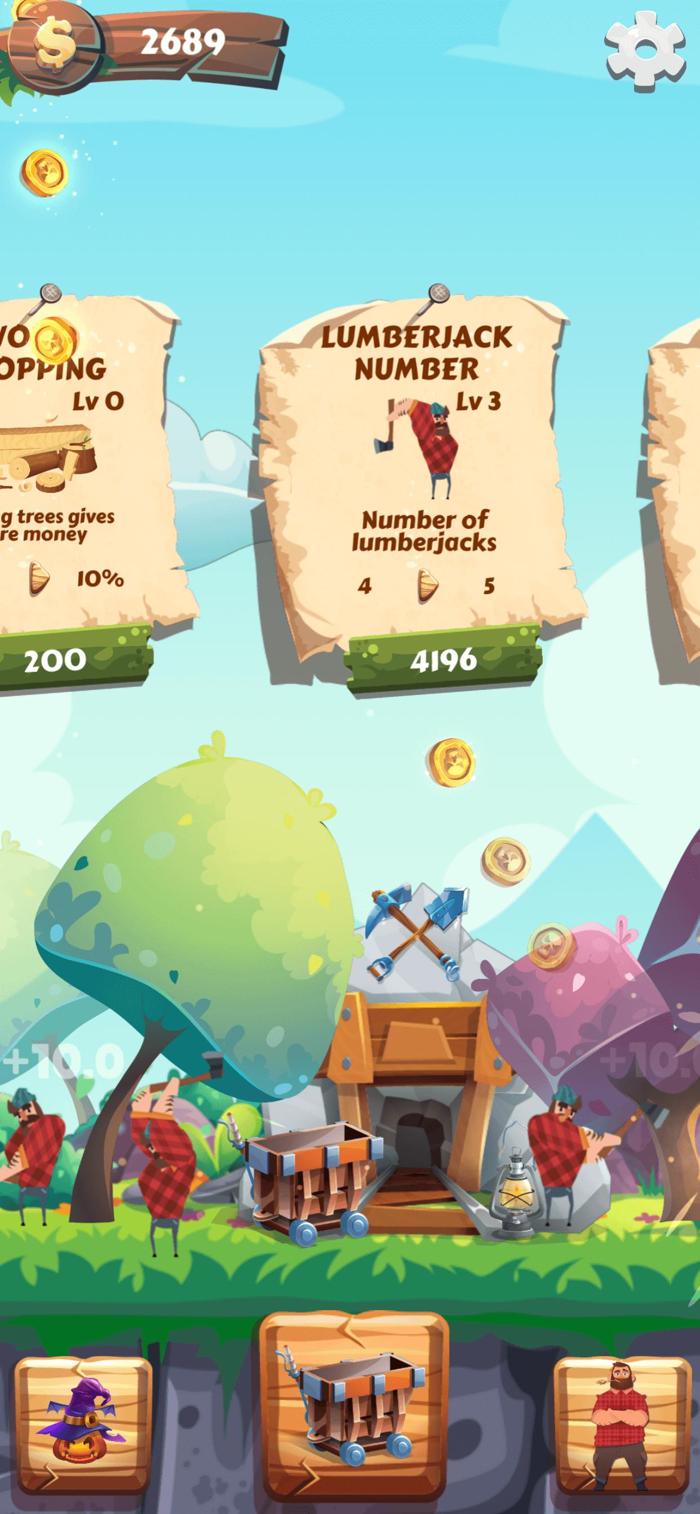 Chop Mine Game Template