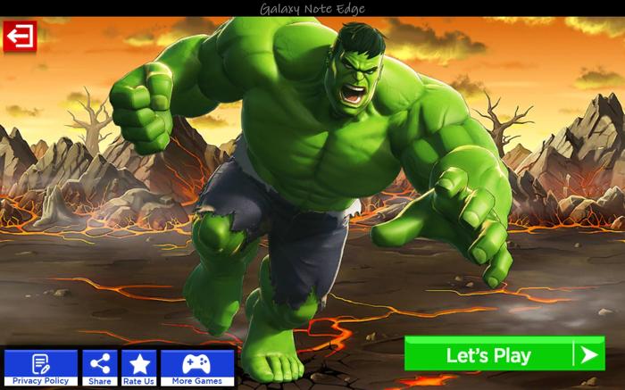 Incredible Hulk Super Hero Fight in City 64bit