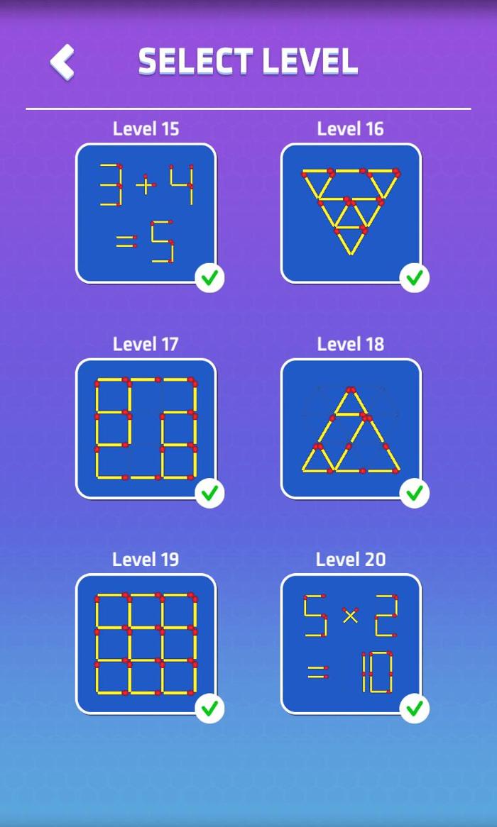Matches Puzzle Game – Complete Unity Project Source Code