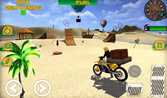 Ready to Publish Motocross Beach Game: Bike Stunt Racing Made with Your Own Name and Ads Id Source Code