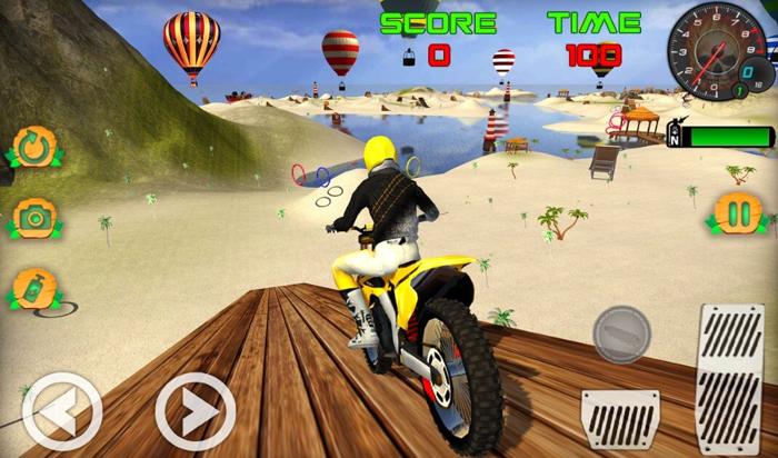 Ready to Publish Motocross Beach Game: Bike Stunt Racing Made with Your Own Name and Ads Id Source Code
