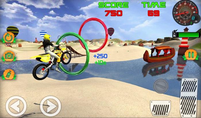 Ready to Publish Motocross Beach Game: Bike Stunt Racing Made with Your Own Name and Ads Id Source Code