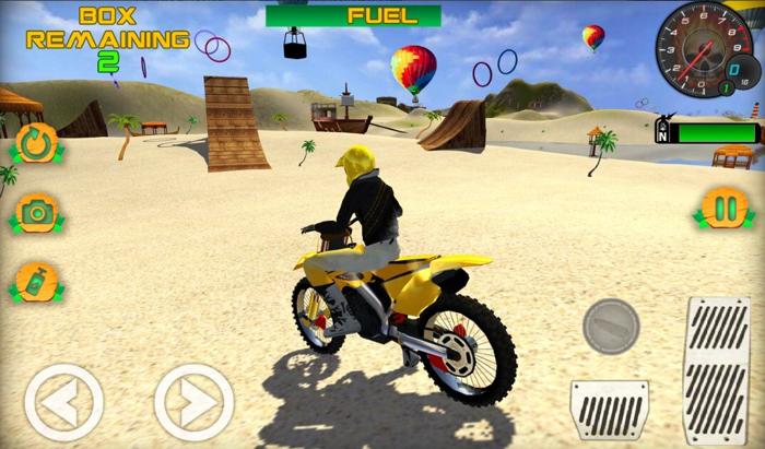 Ready to Publish Motocross Beach Game: Bike Stunt Racing Made with Your Own Name and Ads Id Source Code