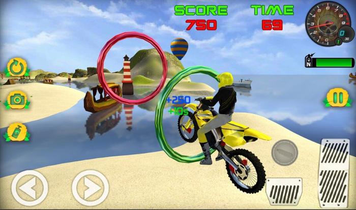 Ready to Publish Motocross Beach Game: Bike Stunt Racing Made with Your Own Name and Ads Id Source Code