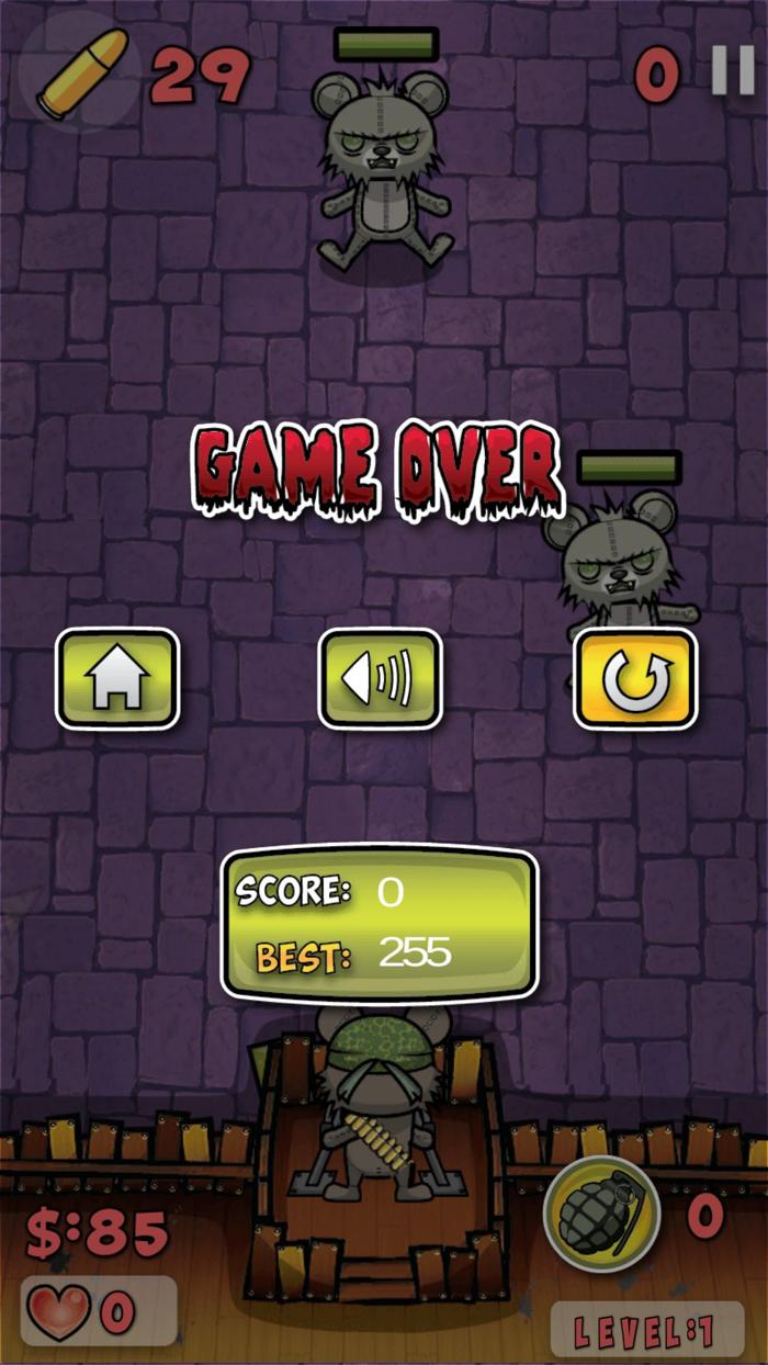 Zombie Bear Night Shooting
